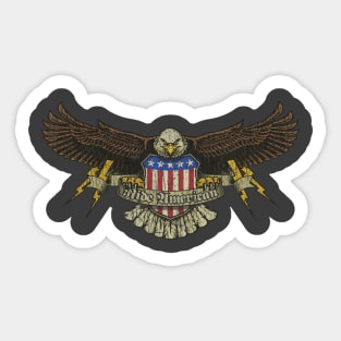 Ride American 1974 Sticker